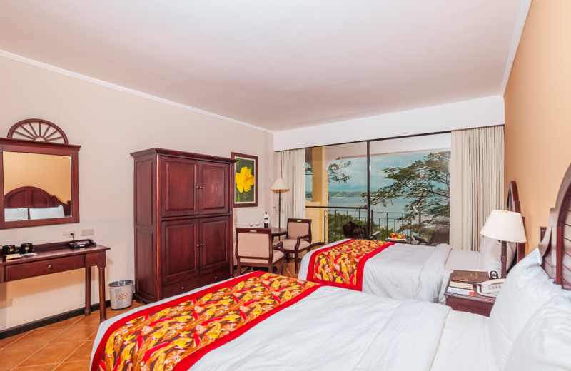 Guest room at Occidental Grand Papagayo Resort.