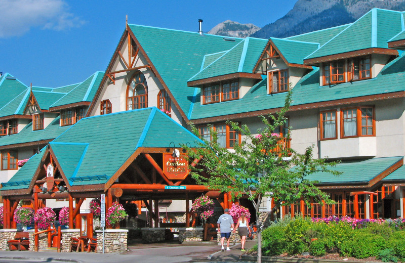 Exterior view of Banff Caribou Lodge & Spa.