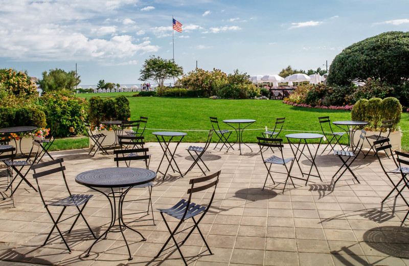 Patio at Congress Hall.