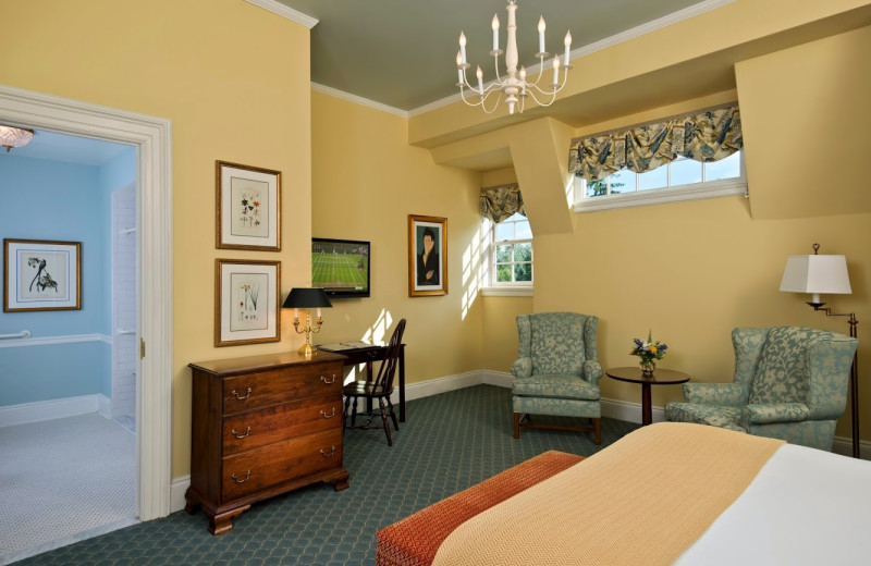 ADA accessible guest room at The Otesaga Resort Hotel.