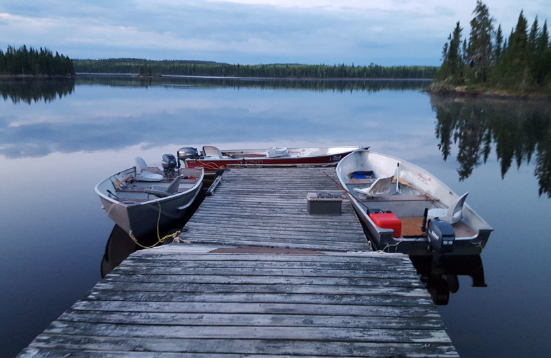 Dock at Wilderness Air.