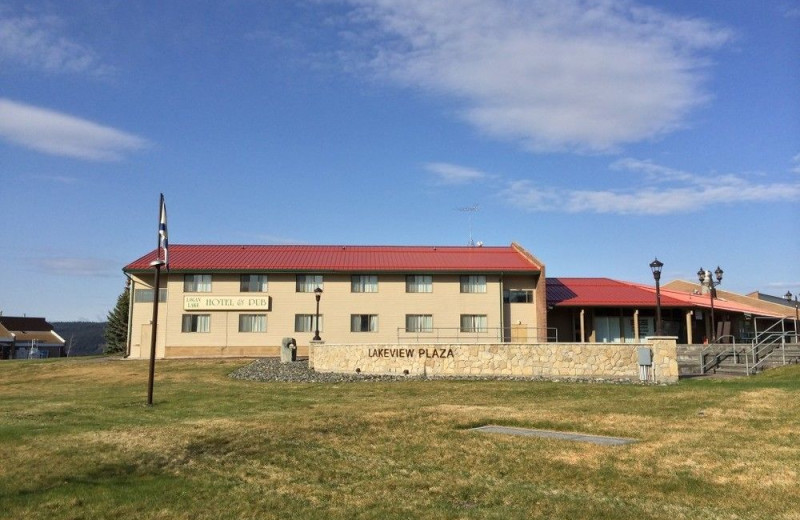 Exterior view of Logan Lake Lodge.