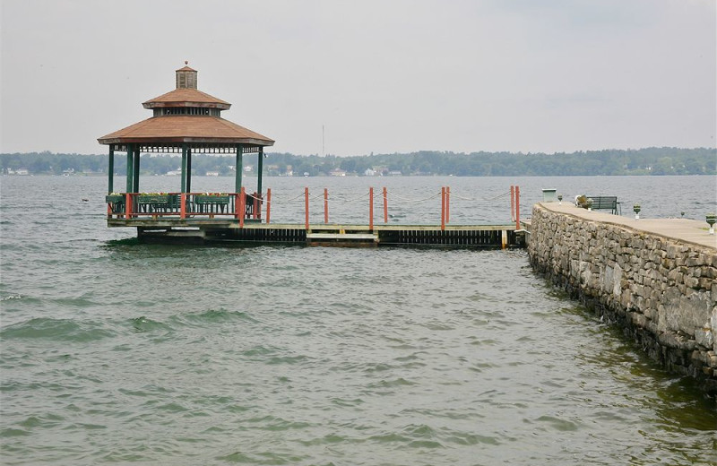 Dock at Stone Fence Resort.