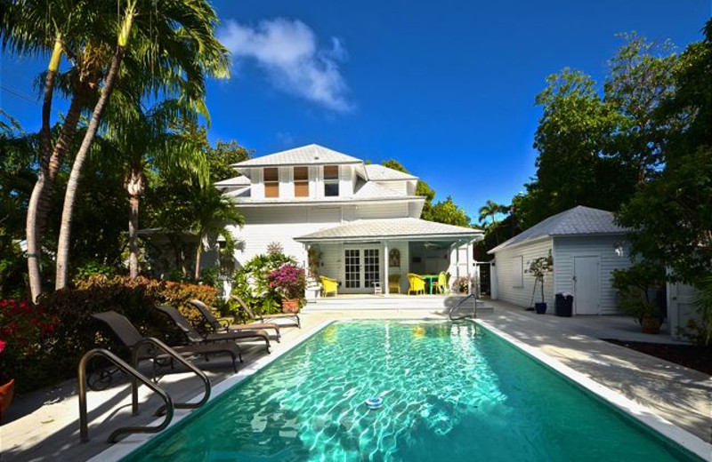 KW pool at Key West Vacation Rentals.