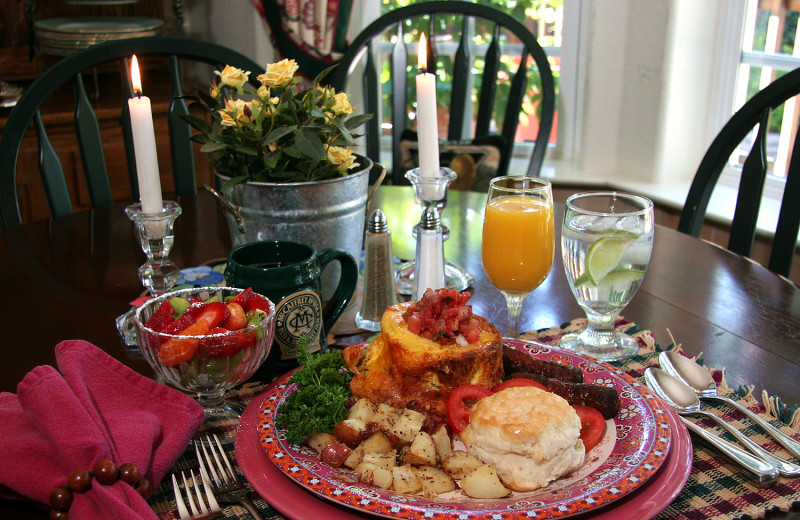 Breakfast at McCaffrey House Bed and Breakfast.