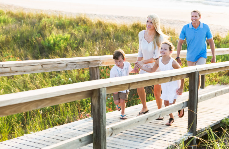 Beach at Southern Oaks Inn.