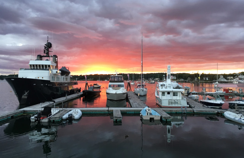Marina near The Smugglers Cove Inn.