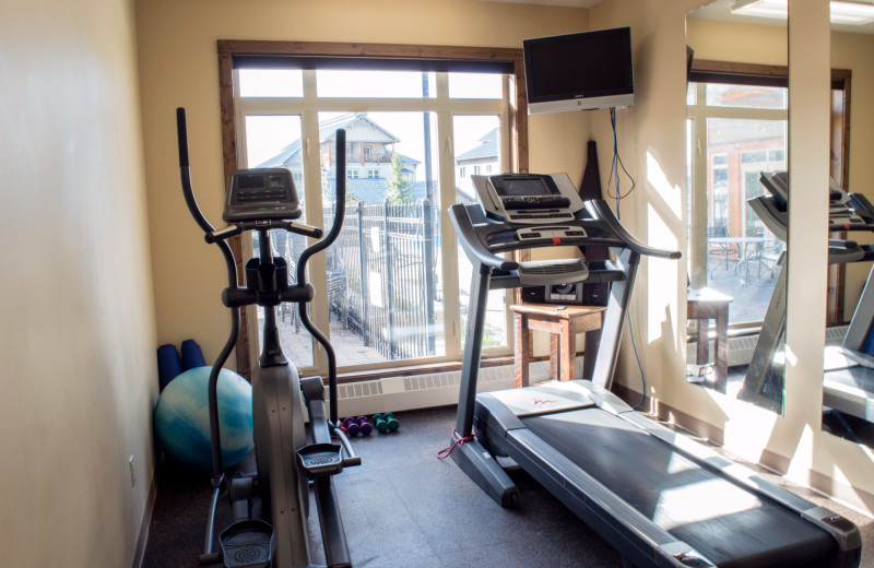 Fitness room at Northstar Mountain Village Resort.