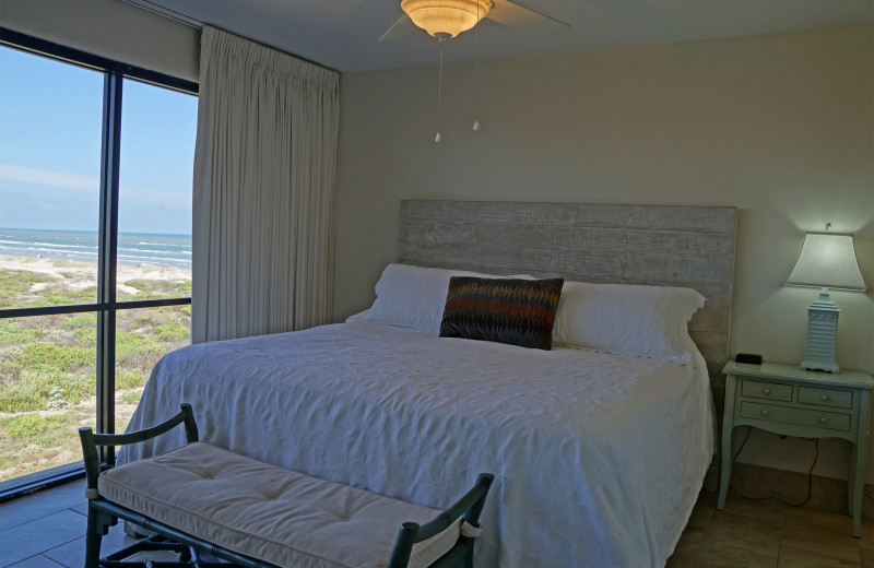 Master Bedroom at Island House Beach Front Condominiums