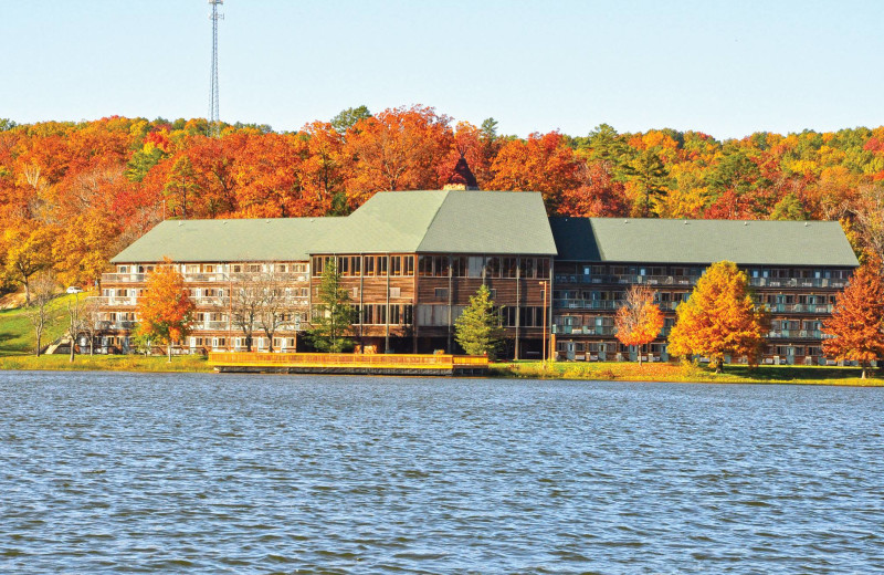 Exterior view of YMCA Trout Lodge & Camp Lakewood.