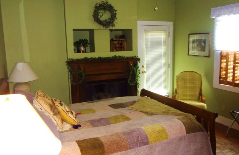 Guest room at Lake Michigan Reunion & Retreat.