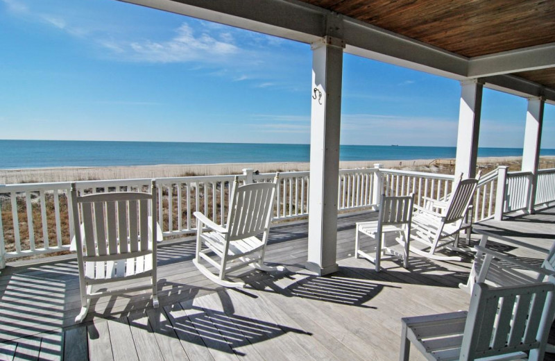 Deck view at Bald Head Island Limited.