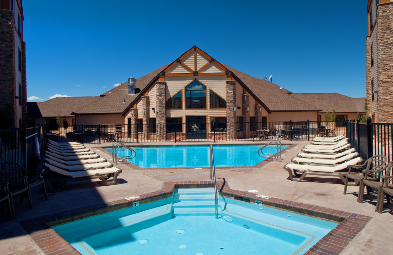 Outdoor pool at Best Western Bryce Canyon Grand Hotel.