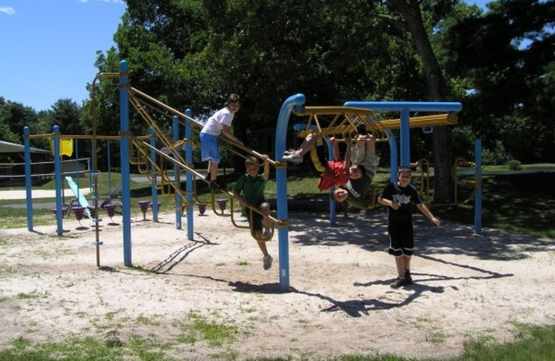 Kids Playground at Wolff's Maple Breeze Resort