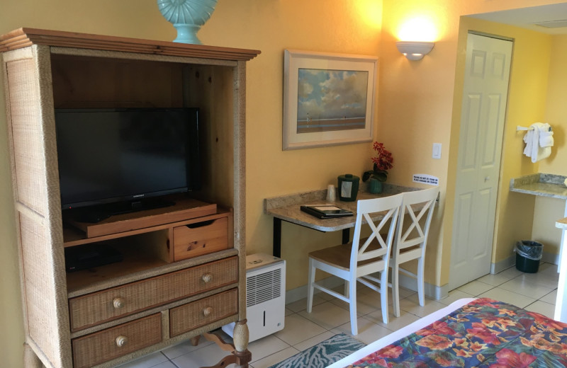 Guest room at Sea Shells Beach Club.