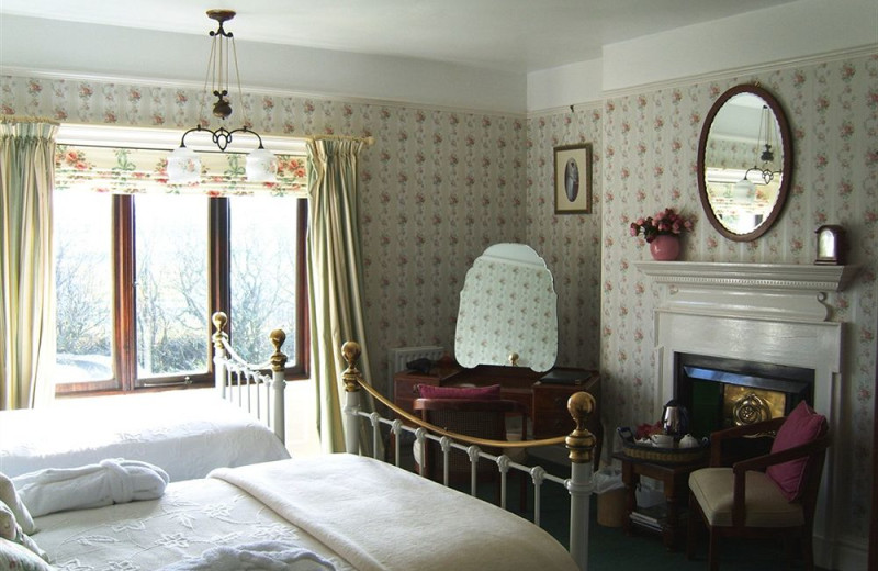 Guest room at Boscean Country Hotel.