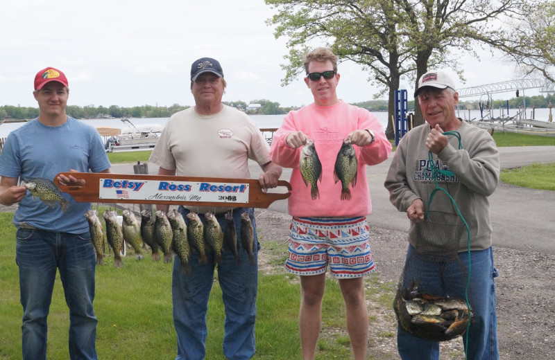 Fishing at Betsy Ross Resort.
