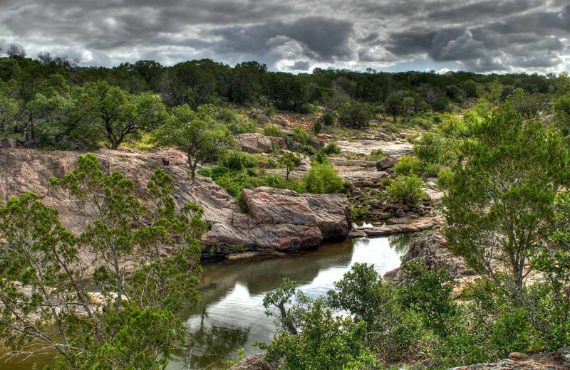 Scenic view at Inks Lake State Park.