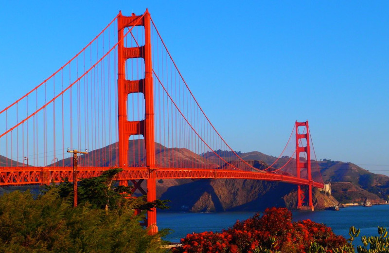 Golden Gate Bridge near Applewood Inn, Restaurant and Spa.