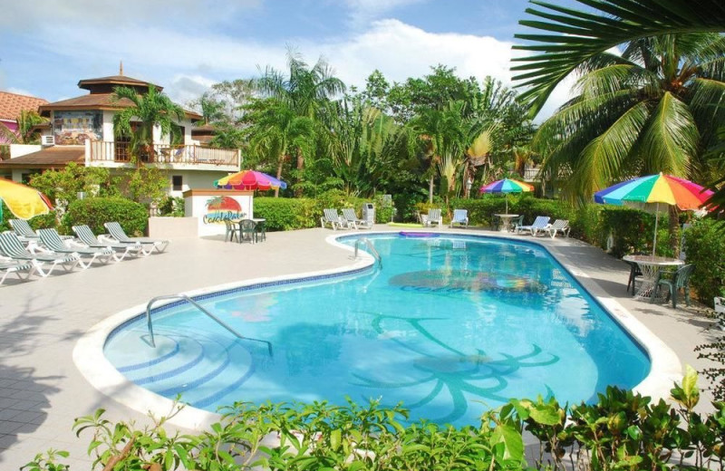 Outdoor pool at Coco La Palm.