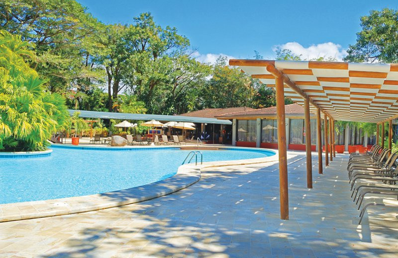 Pool View at Restaurant