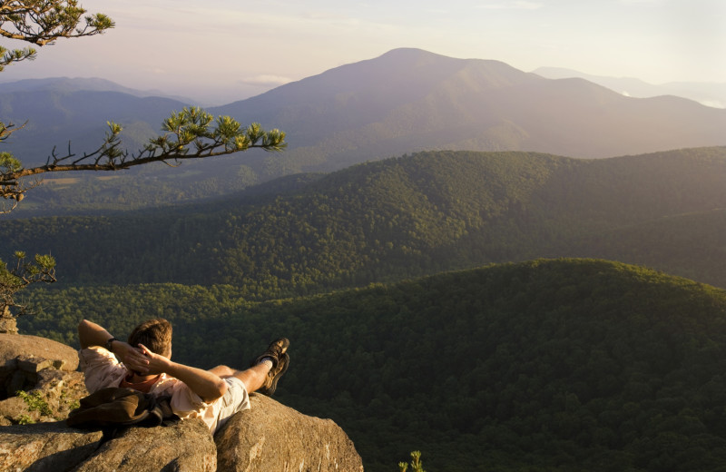 Mountain view at Blue Ridge Vacation Cabins. 