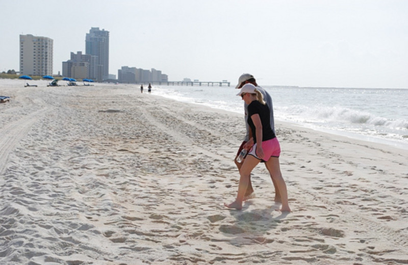 Walking on Beach at Seachase