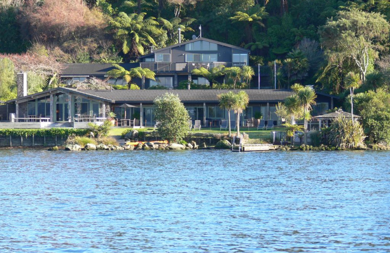 Exterior view of Koura Lodge.