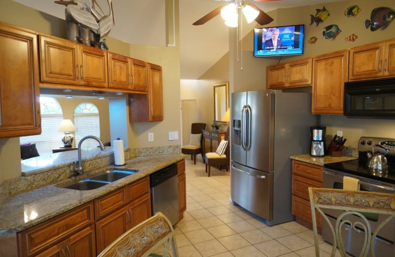 Rental kitchen at MHB Property Management.