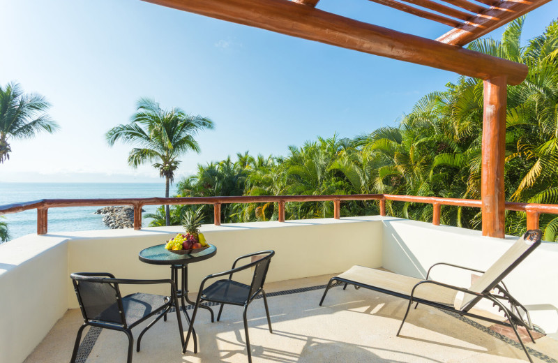 Rental balcony at La Isla VR - Riviera Nayarit.