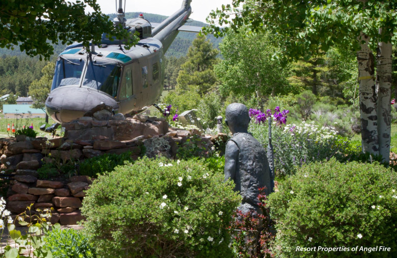 Veteran's memorial near Resort Properties of Angel Fire.