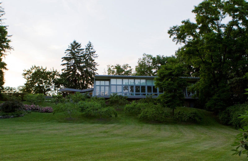 Spa exterior at Buttermilk Falls Inn & Spa.