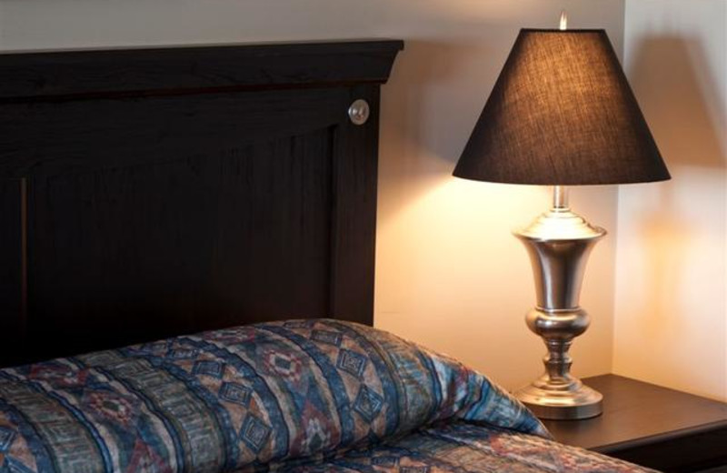 Guest bedroom at The Shorewater Resort.