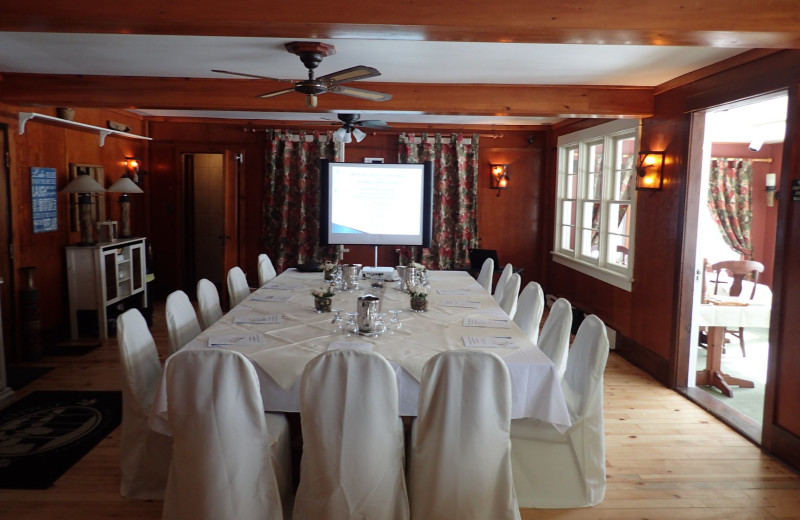 Meetings at Heather Lodge offers a very intimate setting and specialized service!