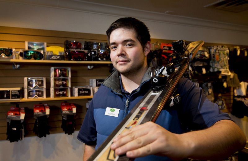 Ski shop at The Pines Lodge, A RockResort.