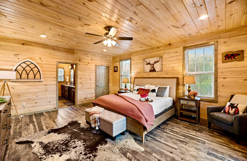 Bedroom at American Patriot Getaways - Sugar Bear.