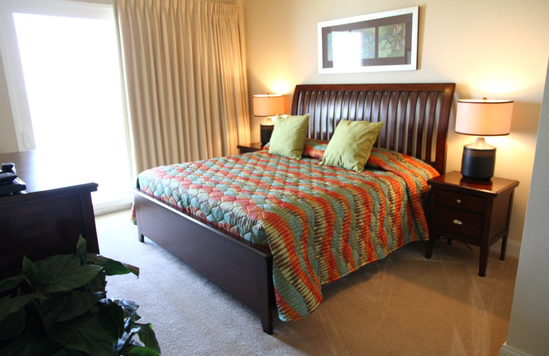 Guest room at Laketown Wharf.