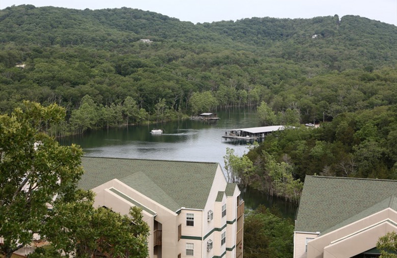 Exterior view of Villas by Lantern Bay.