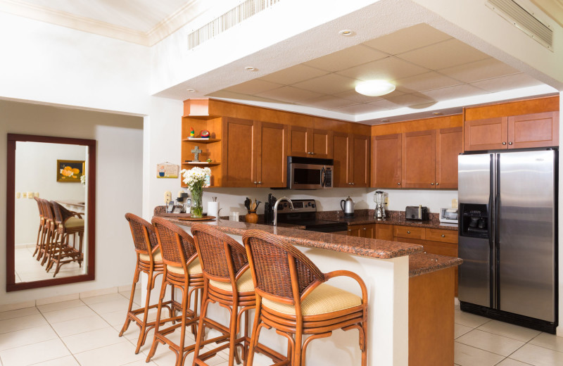 Rental kitchen at La Isla VR - Riviera Nayarit.