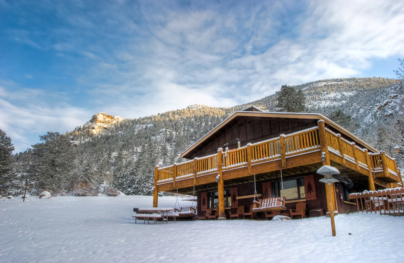 Exterior view of McGregor Mountain Lodge.