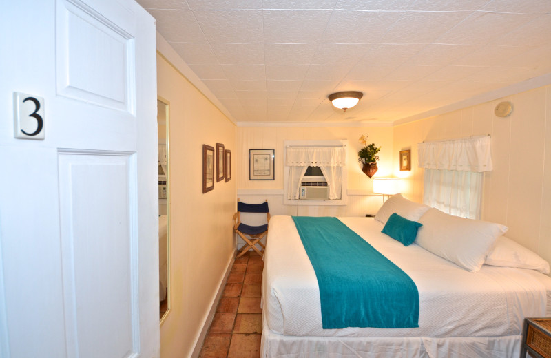 Guest room at Garden House Bed & Breakfast.