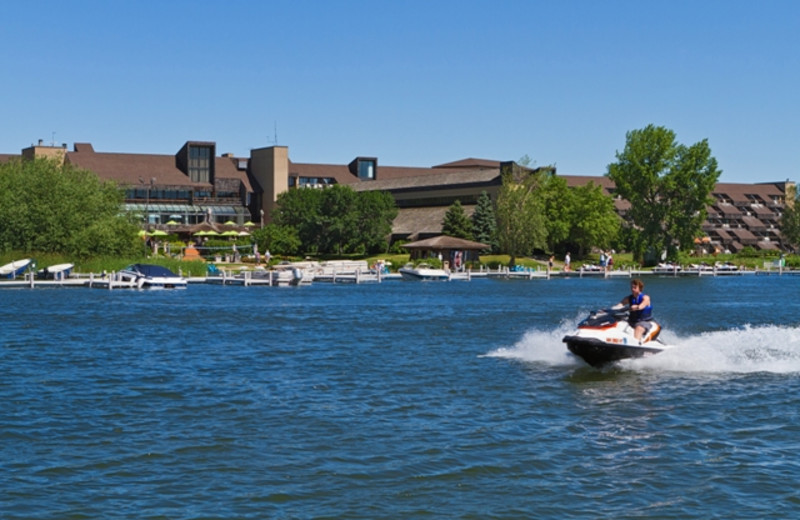 Exterior view of Arrowwood Resort.