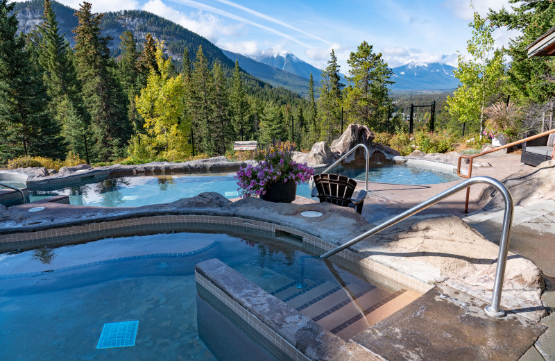 Pool at Hidden Ridge Resort.