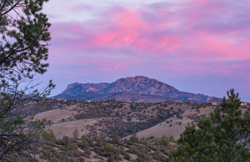 Sunset at Prescott Resort & Conference Center.