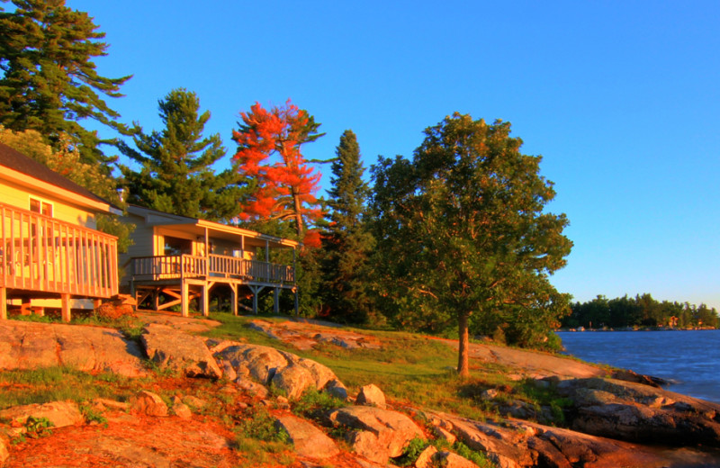 Exterior view of Ballard's Black Island.