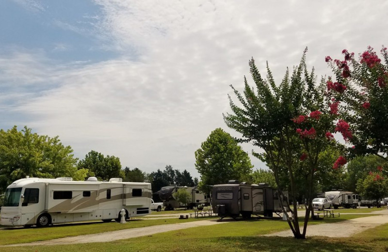 RV park at Mill Creek Ranch Resort.