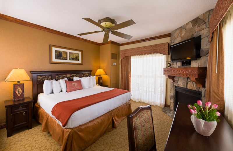 Guest bedroom at Westgate Park City Resort & Spa.