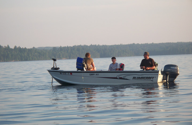 Fishing at Eagle Ridge Resort.