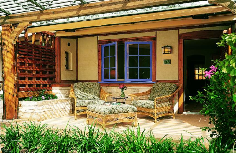 Private Patio at Lake Austin Spa Resort
