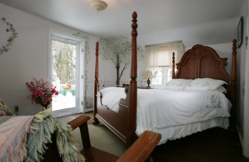 Serenity Garden bedroom at HideAway Country Inn.